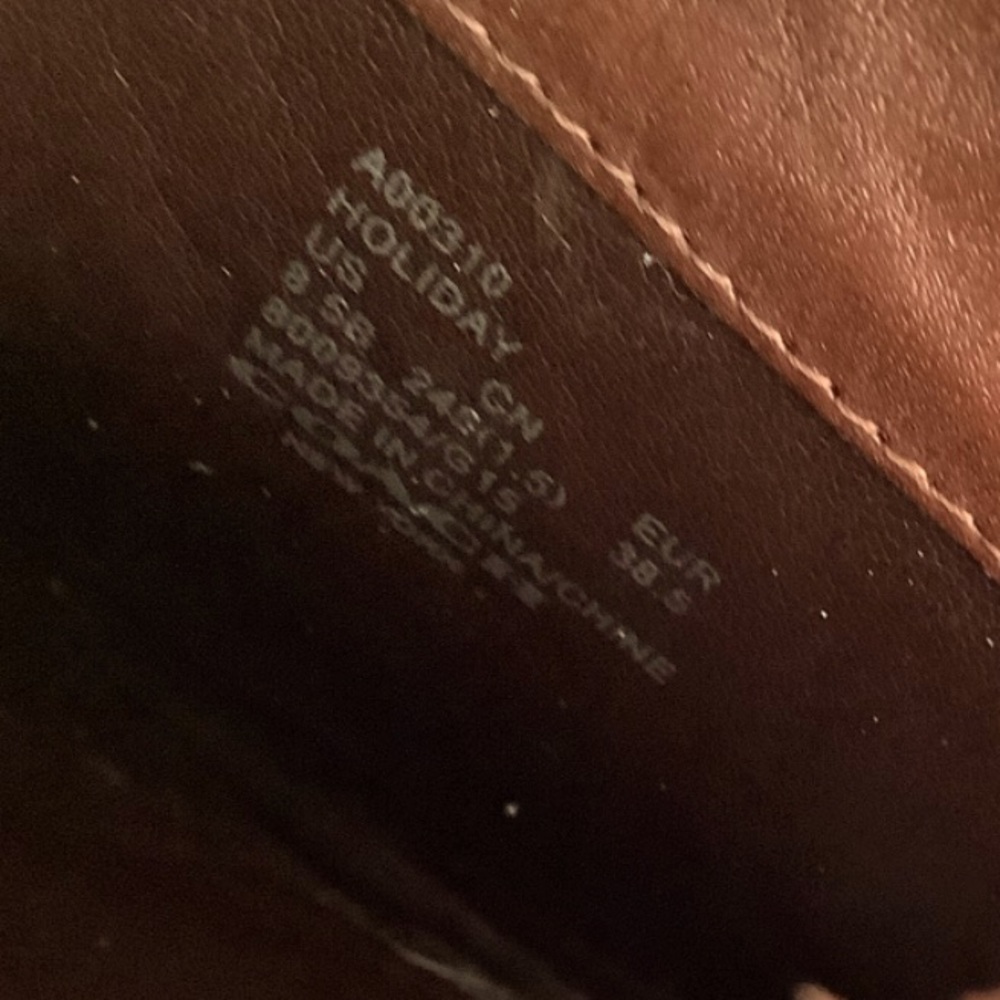 Coach leather bootie size 8.5 - Picture 8 of 9